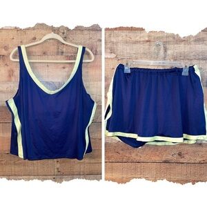 Contour Vintage Two Piece Swimsuit